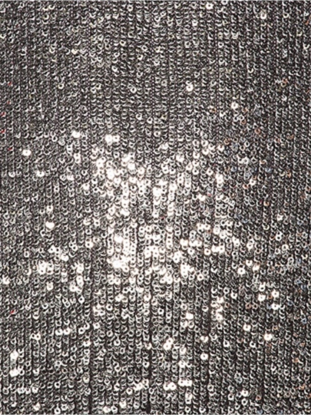 NWT Bardot Silver Sequin V-Neck Mini Dress, Size 8/Medium - Picture 16 of 16